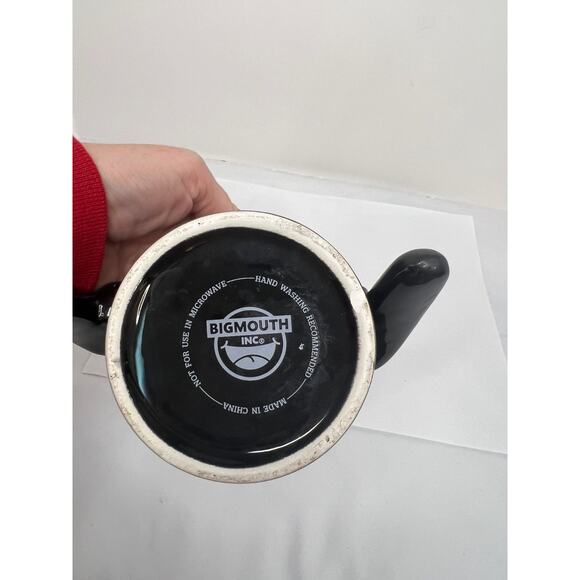 Big Mouth Inc "Game Over" Mug Black Ceramic Game Controller - Picture 5 of 5